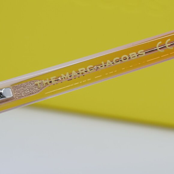 Marc Jacobs MARC 598 0R83 00 Cat Eye Eyeglasses 54mm – Transparent Orange Beige - Picture 10 of 12
